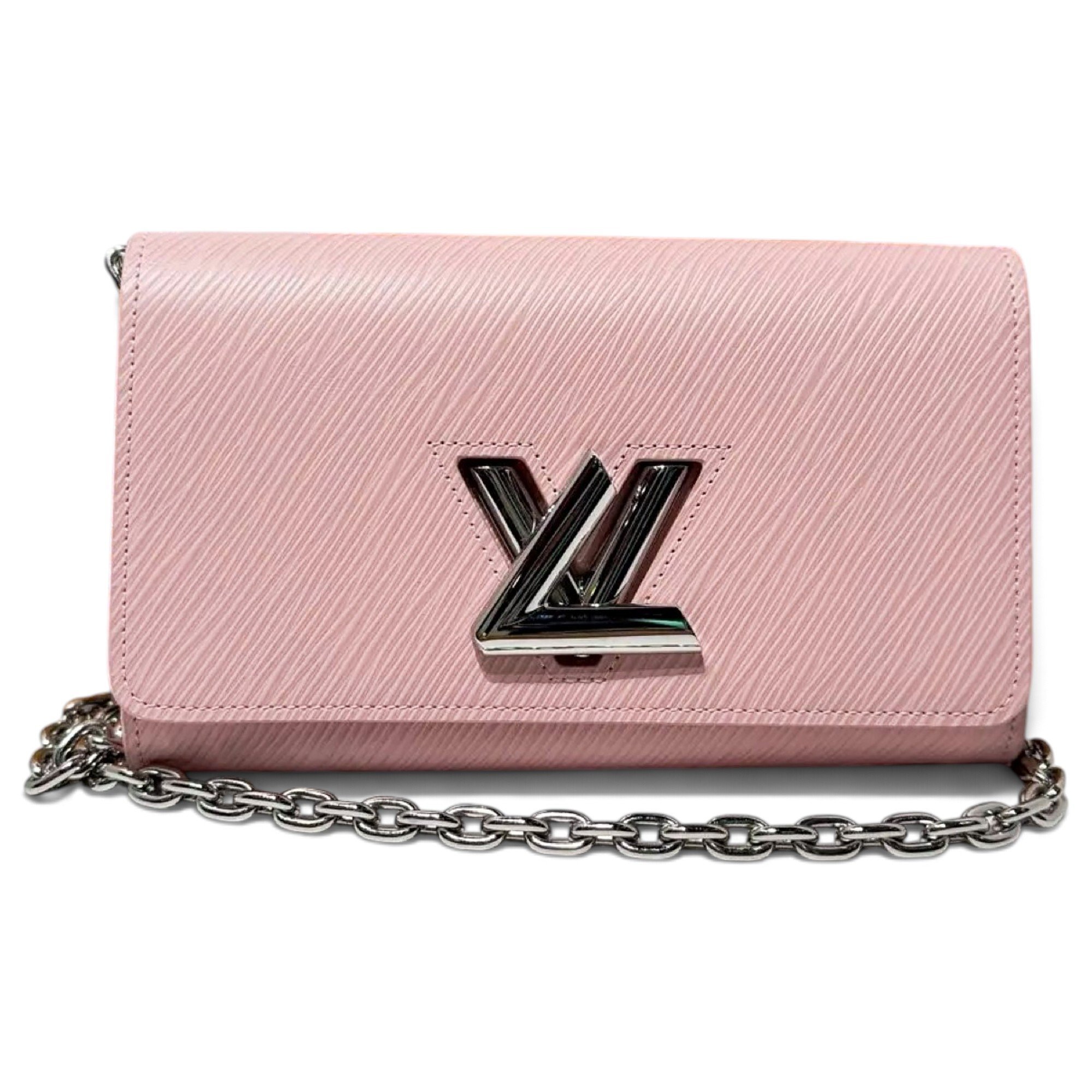 Twist leather handbag