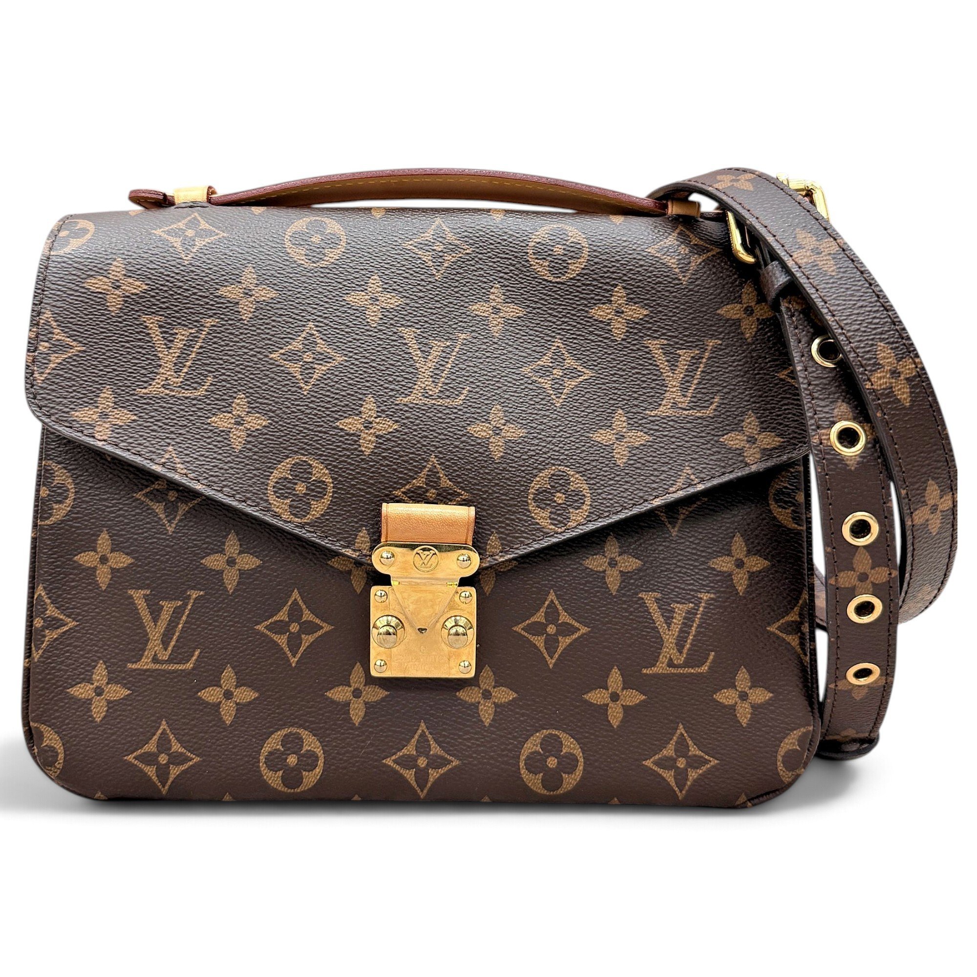 Metis leather handbag