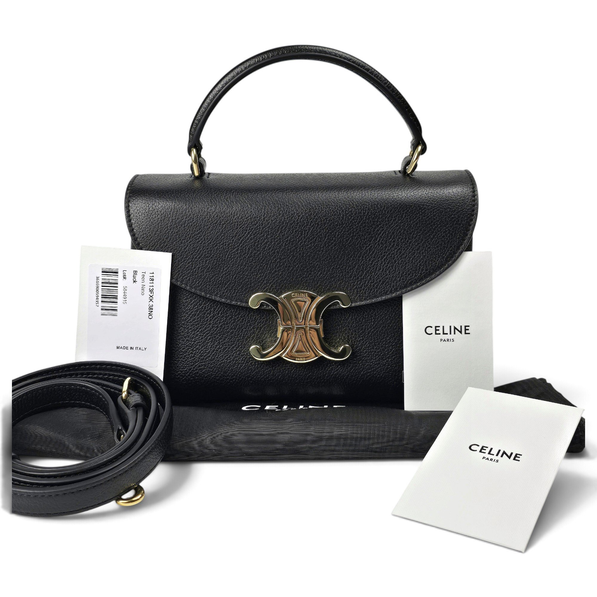 Nino leather handbag