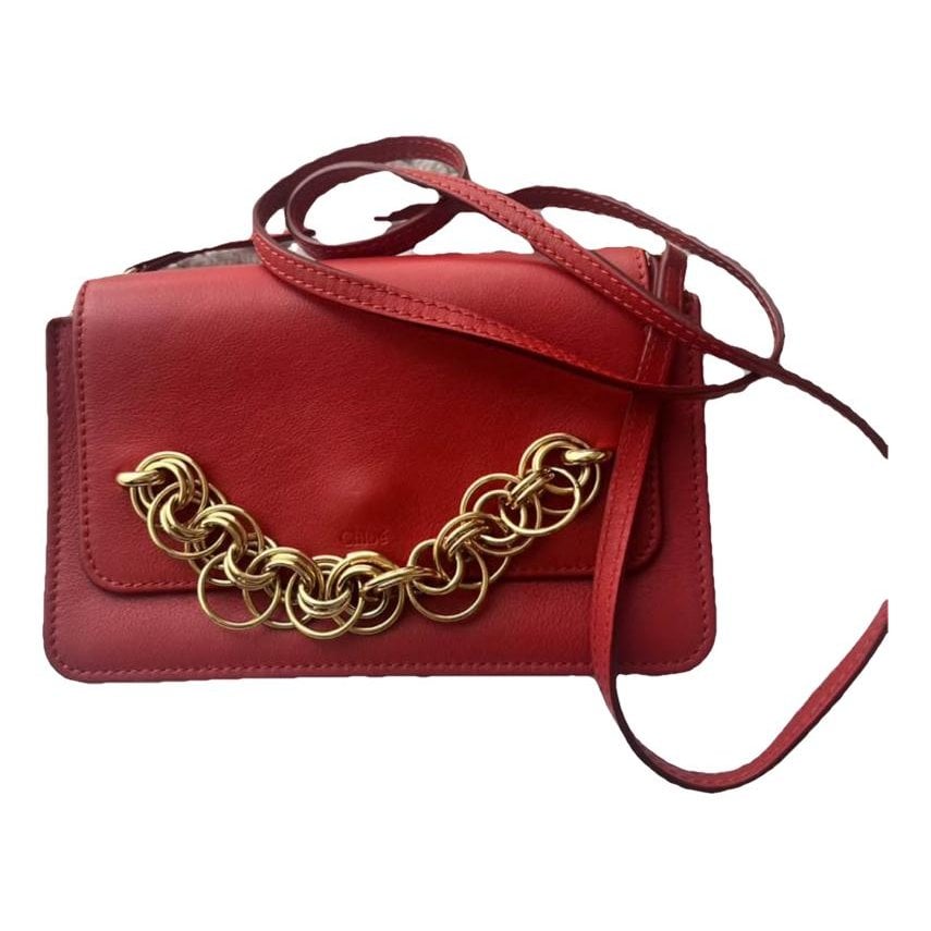 Drew leather crossbody bag
