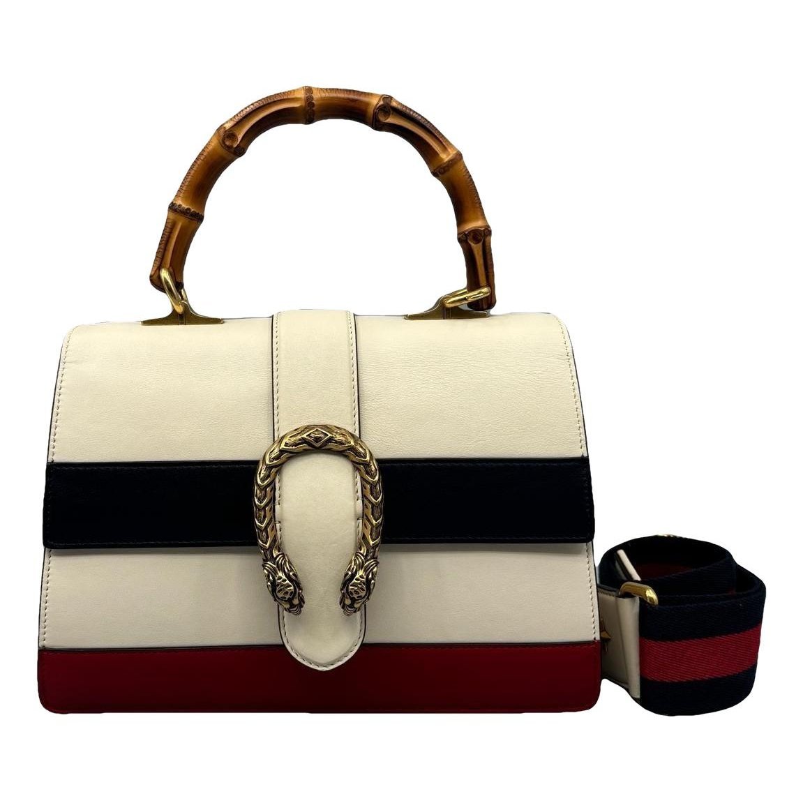 Dionysus Bamboo leather handbag