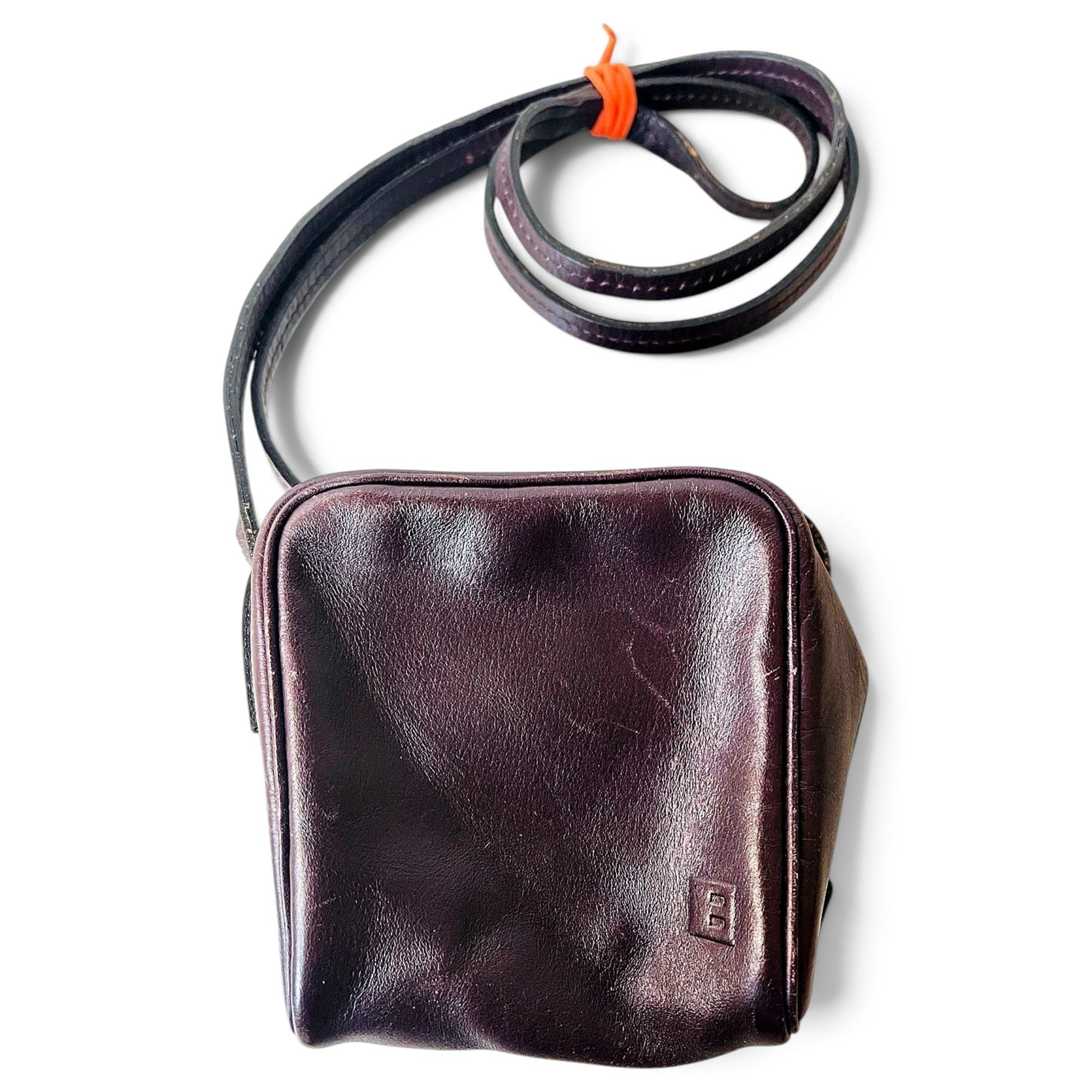 Leather crossbody bag