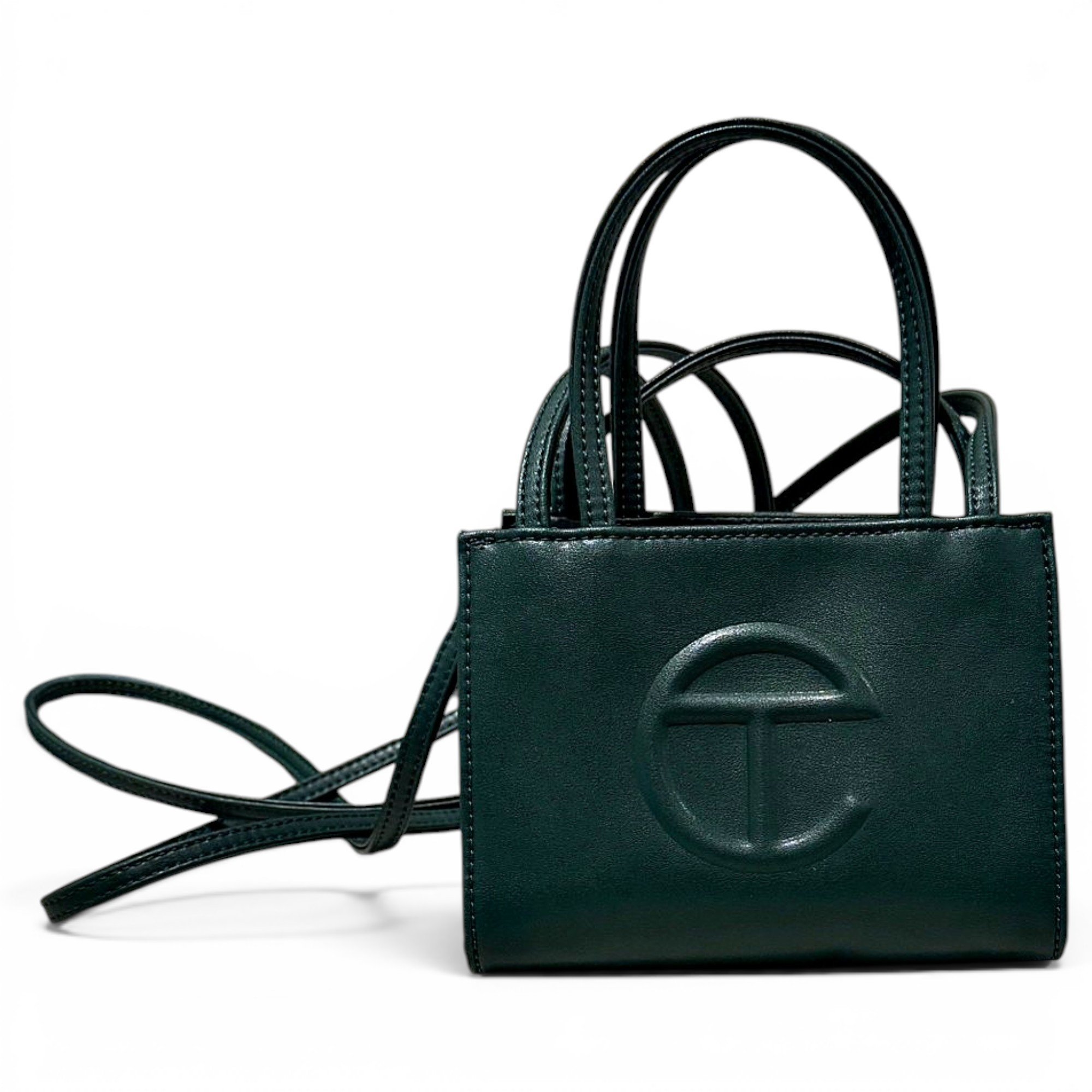 Small Shopping Bag vegan leather tote