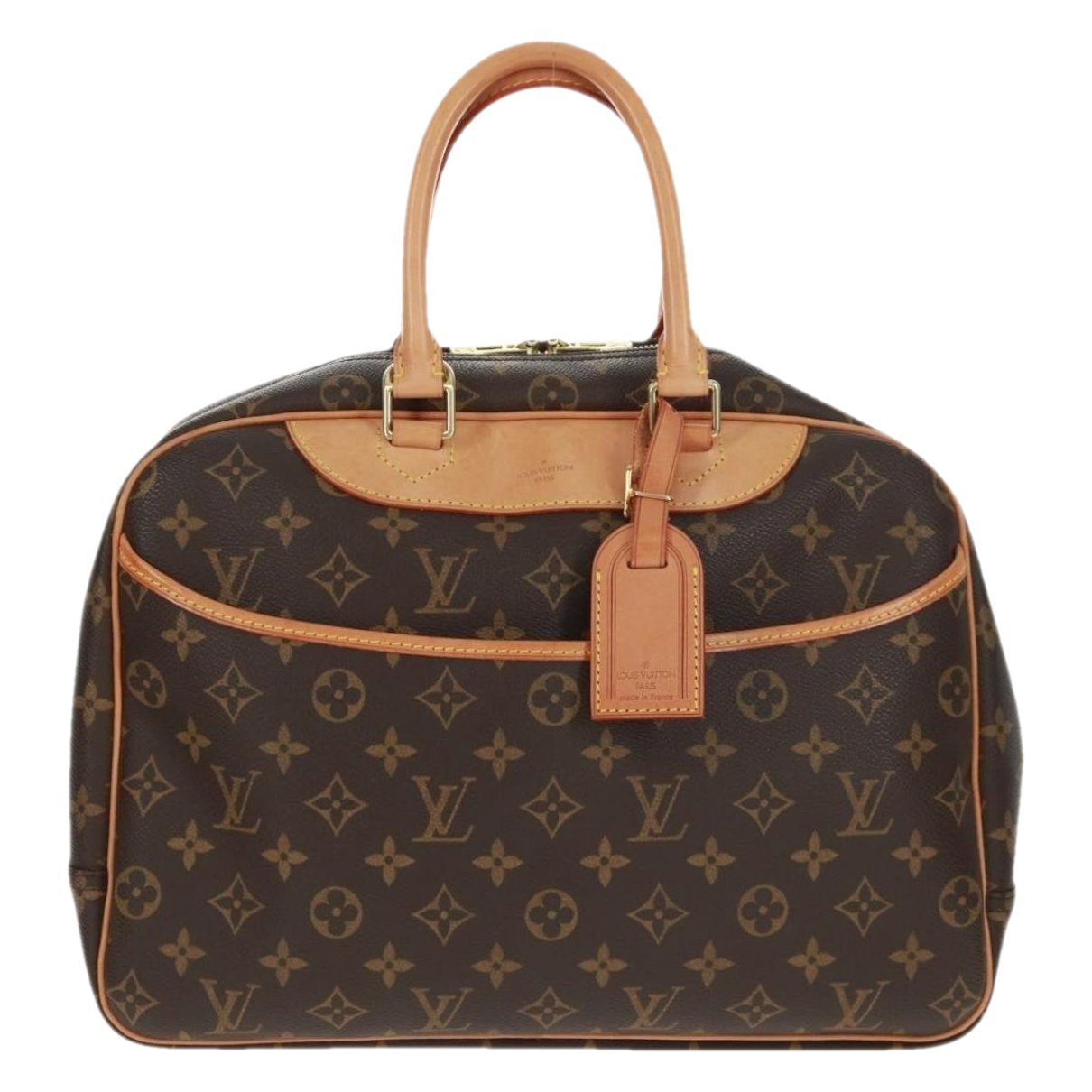 Deauville leather handbag