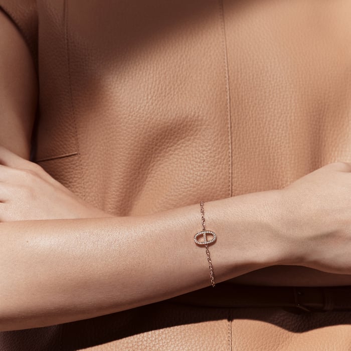 Sans Coloris Chaine d'Ancre Contour Bracelet