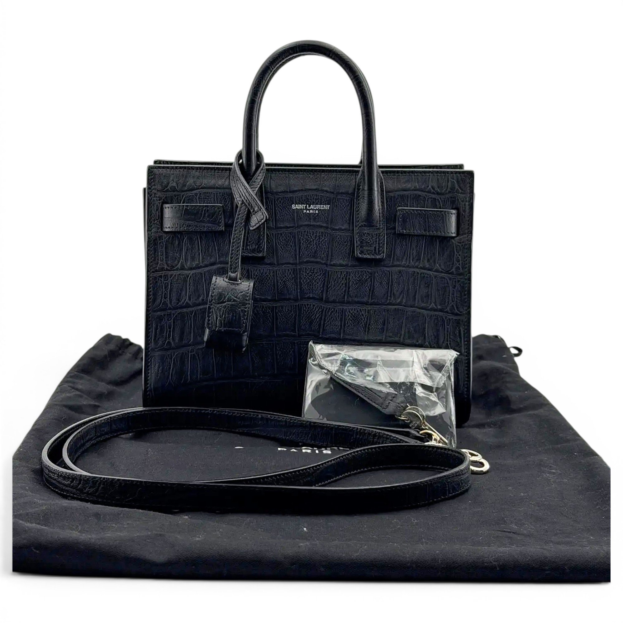Sac de Jour leather tote