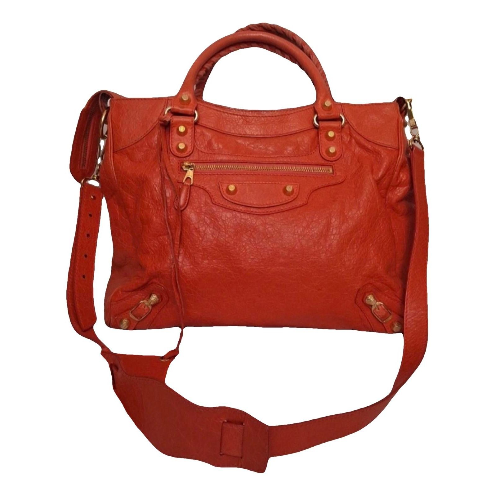Vélo leather crossbody bag