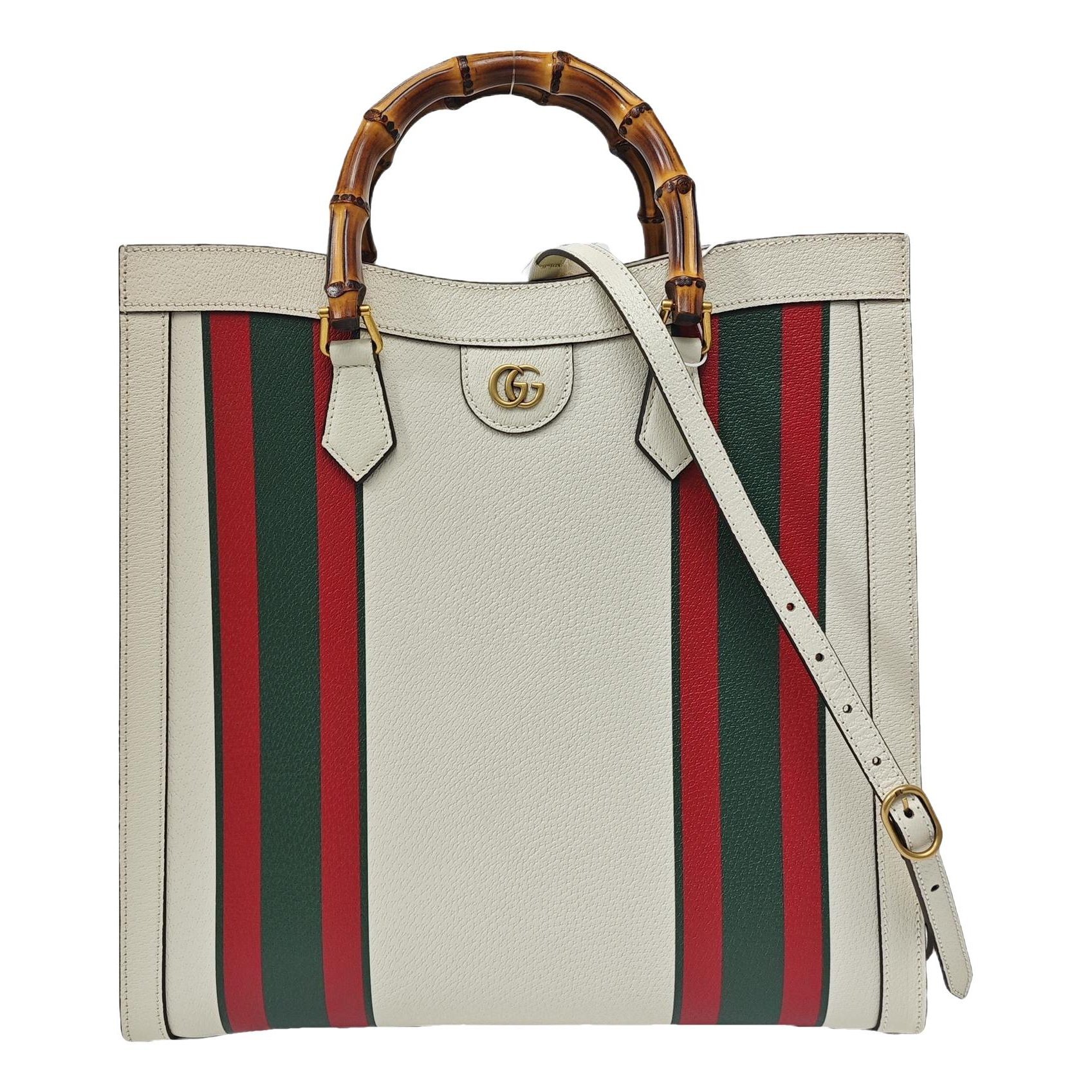 Diana Bamboo leather tote