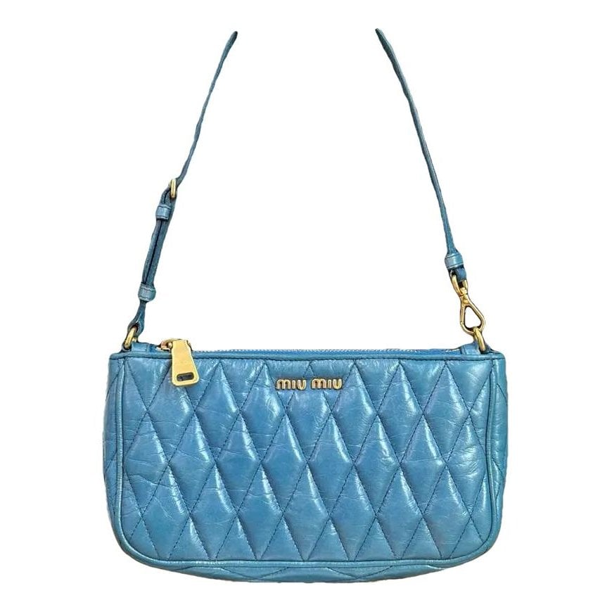 Miu delice leather handbag