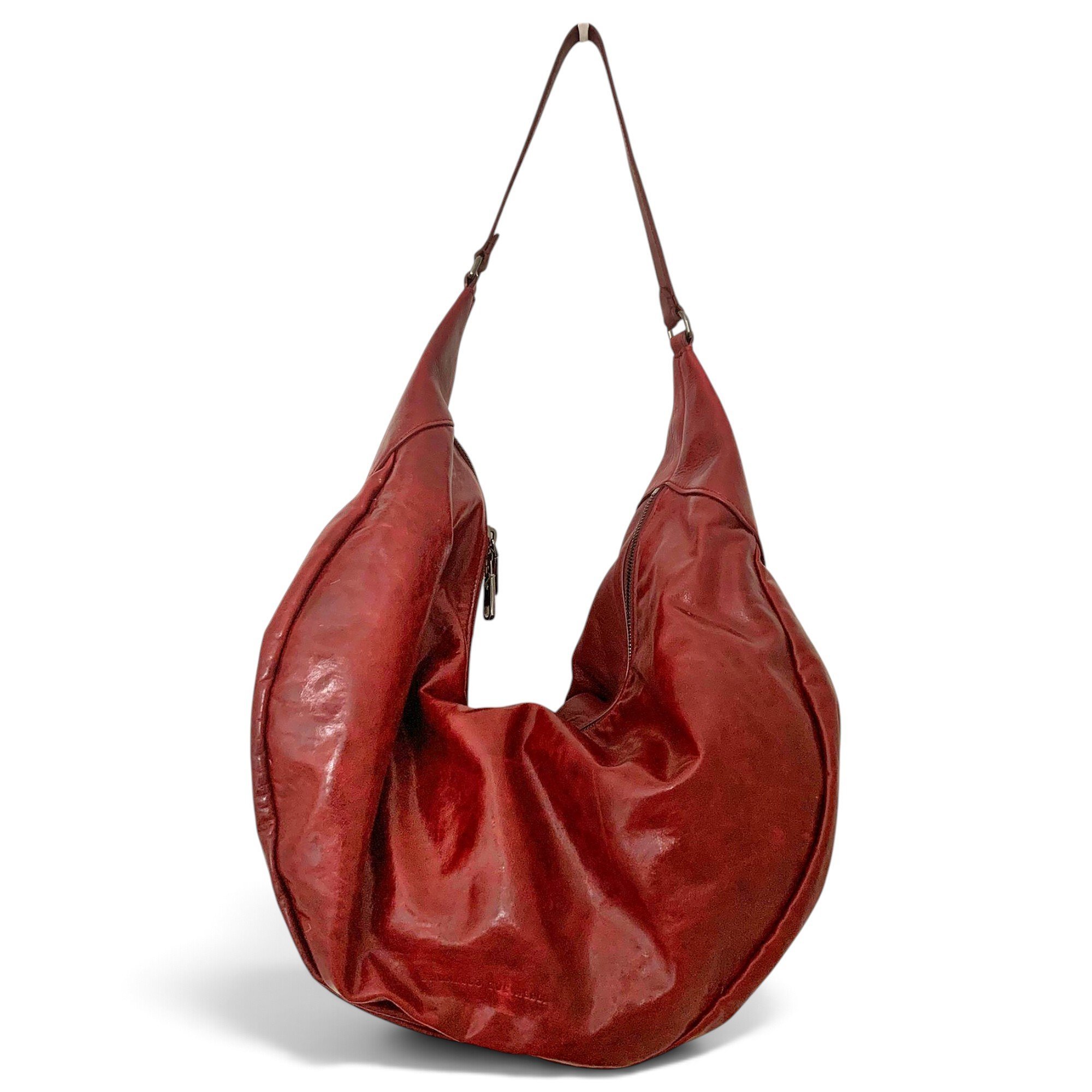 Brunello Cucinelli Hobo Boule leather handbag