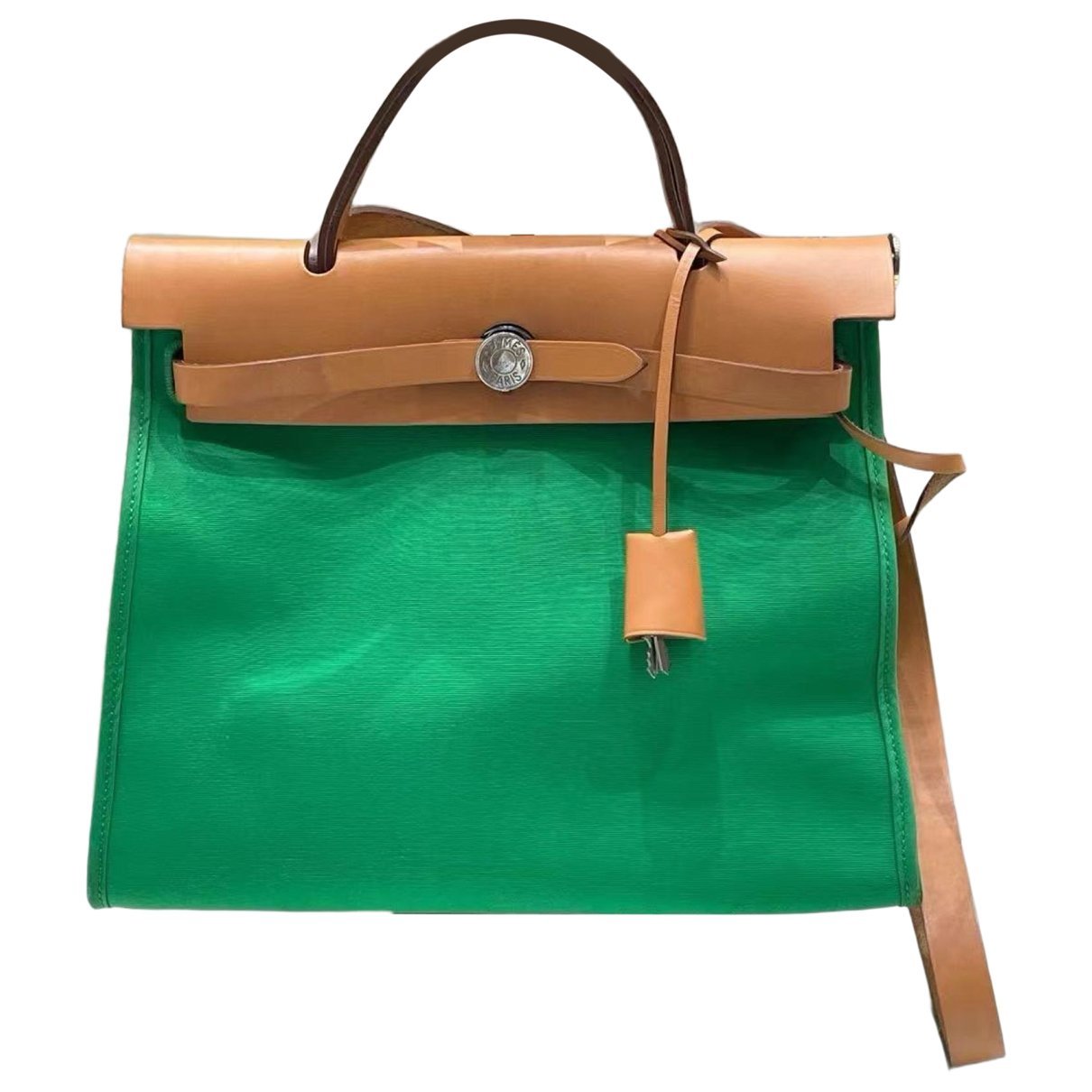 Herbag Zip leather tote