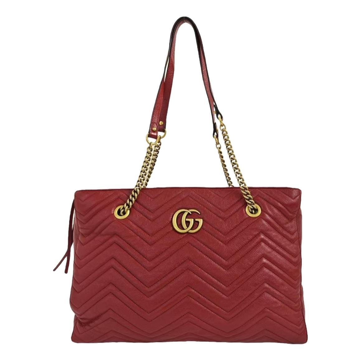 GG Marmont Chain leather bag