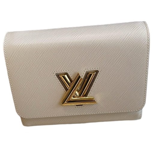 Twist leather handbag