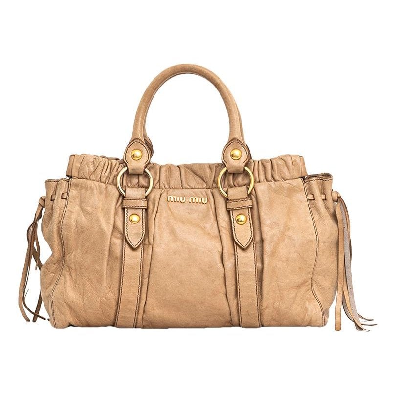 Vitello leather handbag