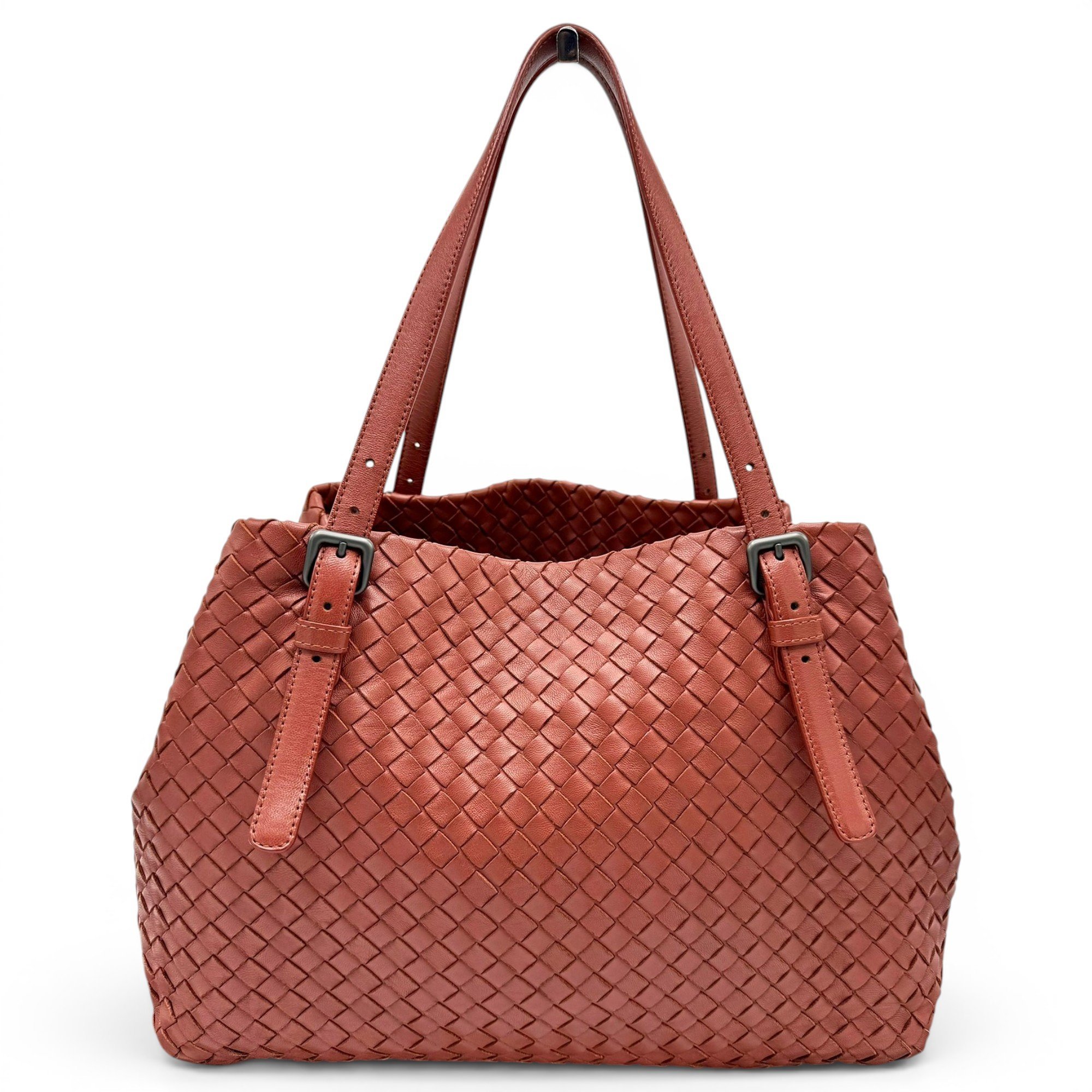 Fourre-Tout leather handbag