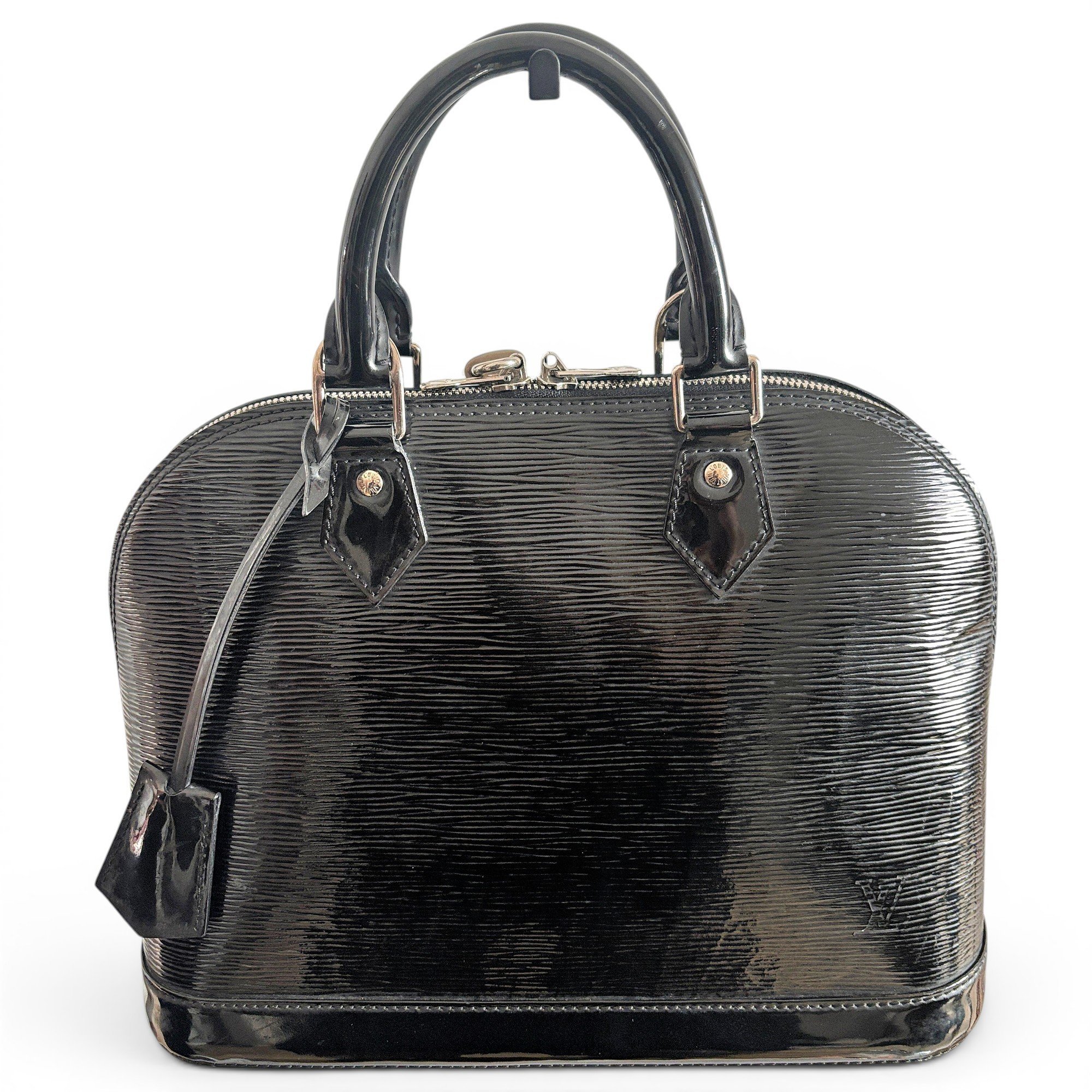 Alma patent leather handbag