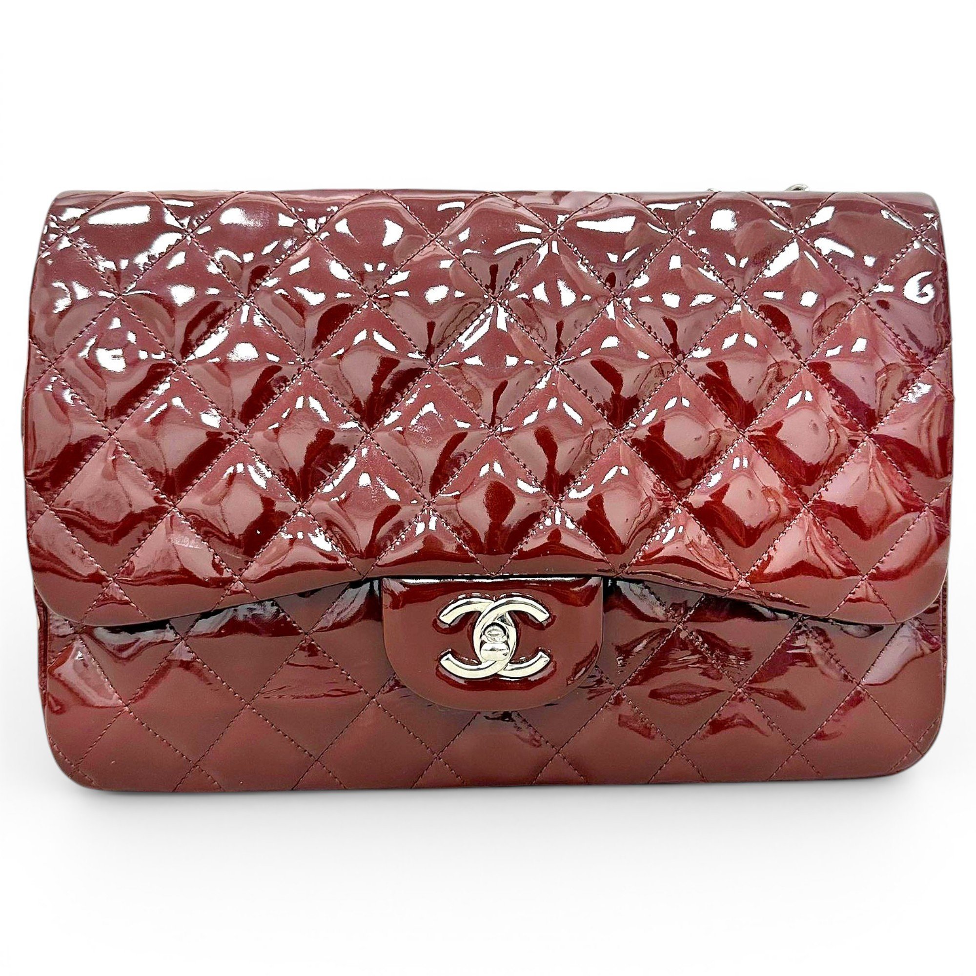 Timeless/Classique patent leather handbag