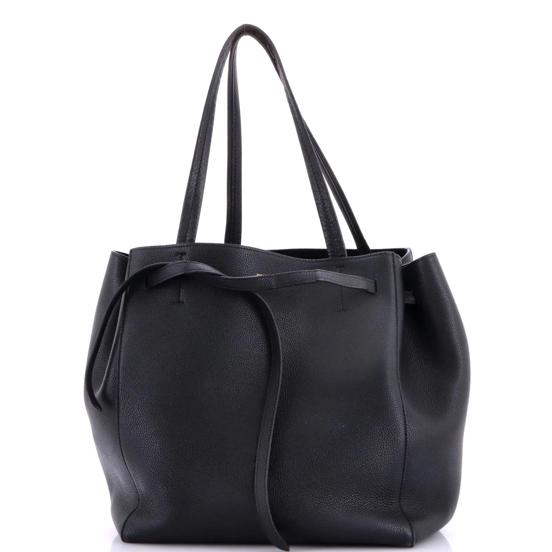 Cabas Phantom leather tote