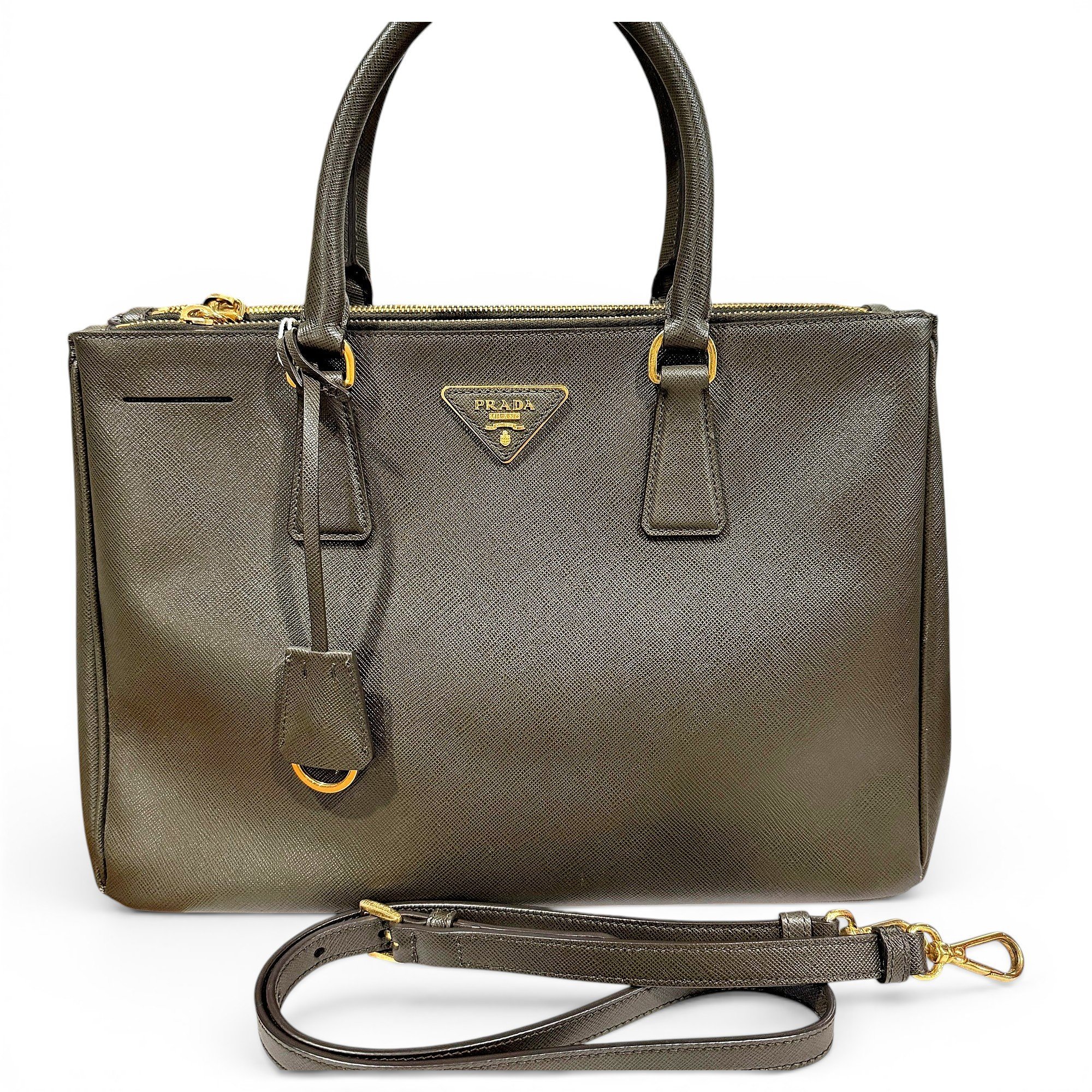 Galleria leather handbag