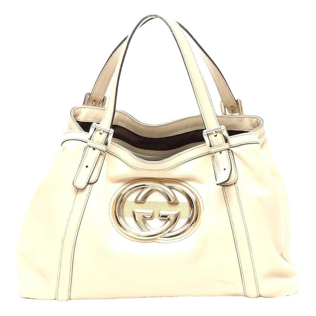 Britt leather tote