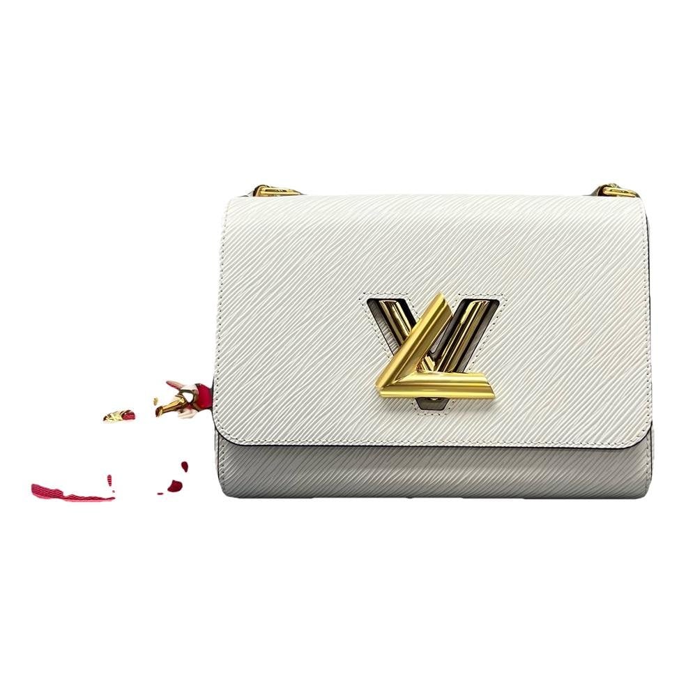 Twist leather handbag