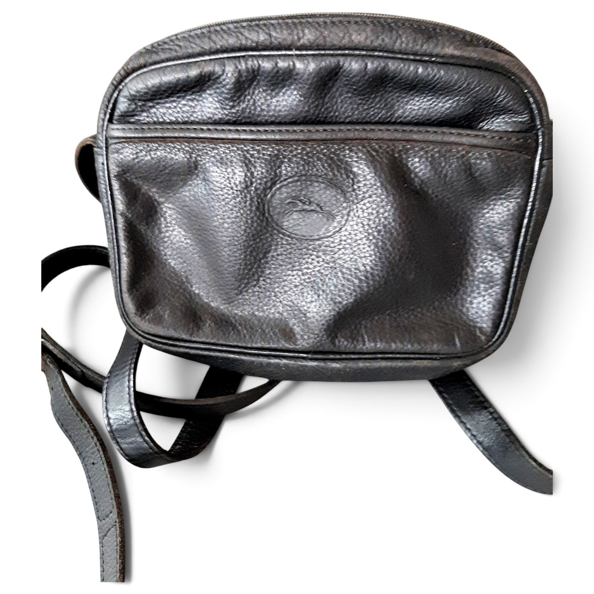 Leather crossbody bag