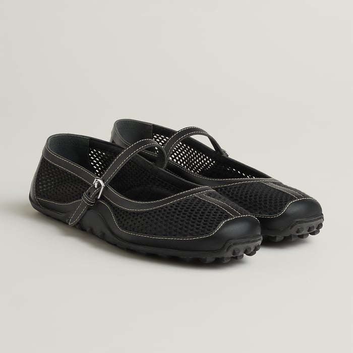 Noir Kichu Ballet Flat