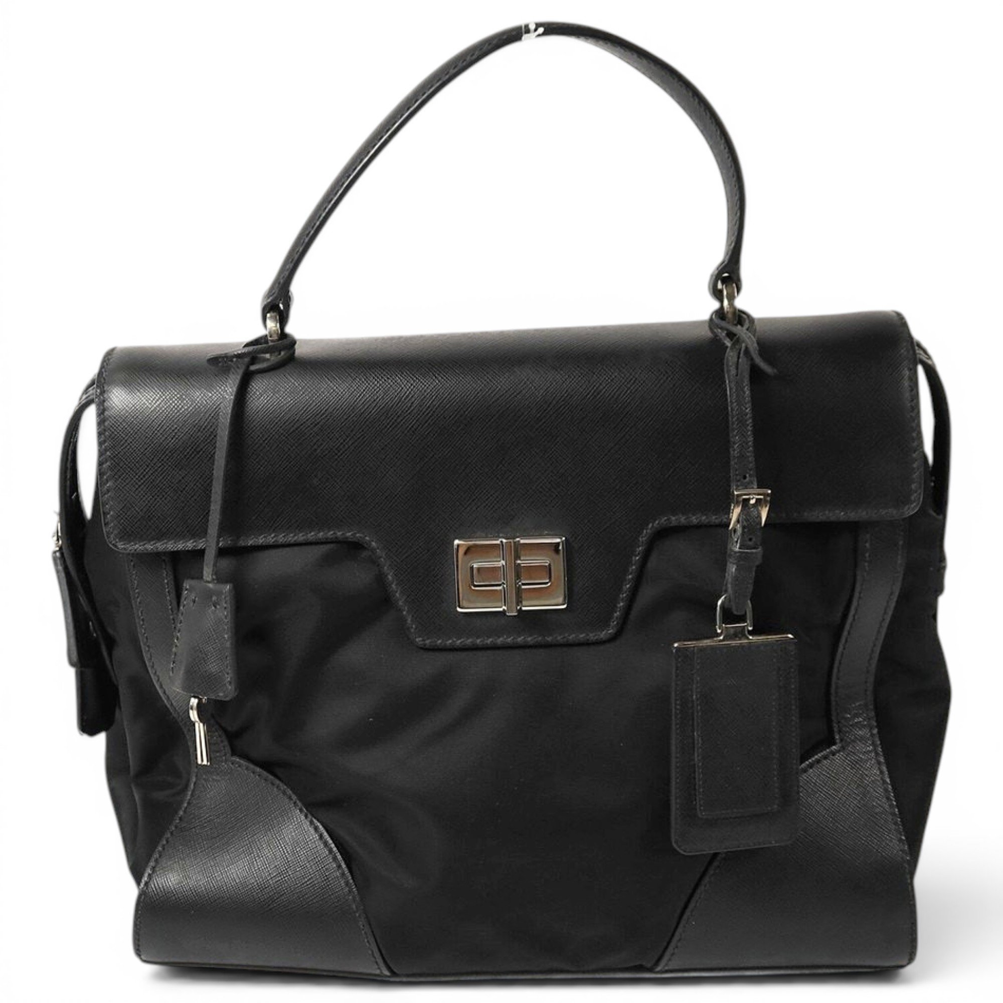 Leather handbag