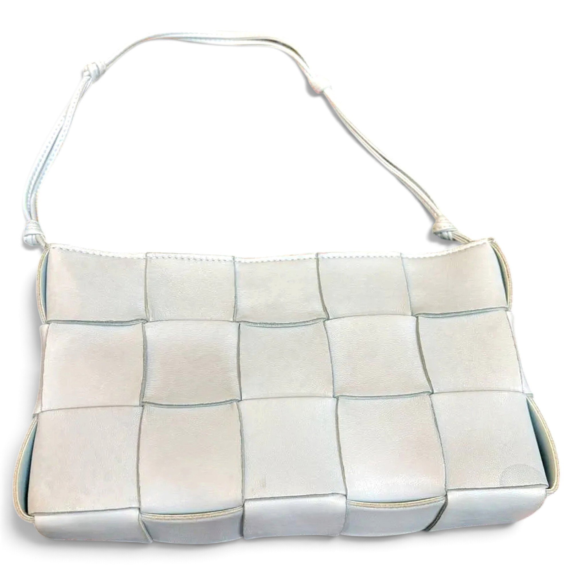 Cassette leather handbag
