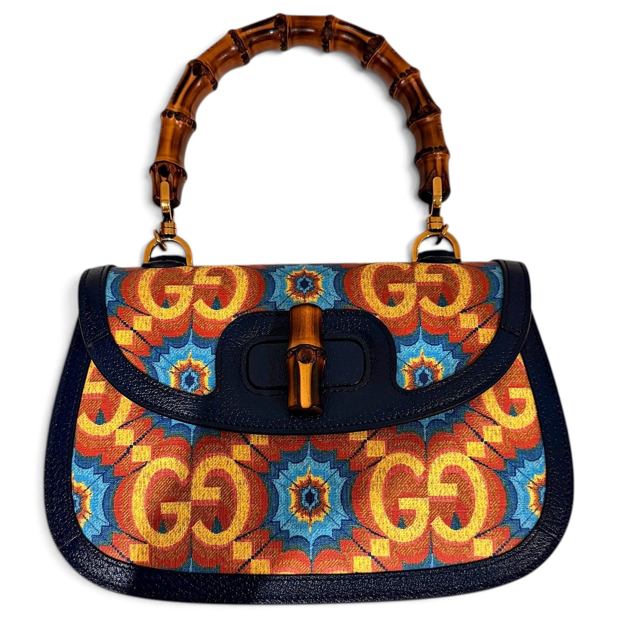 Convertible Bamboo Top Handle cloth handbag