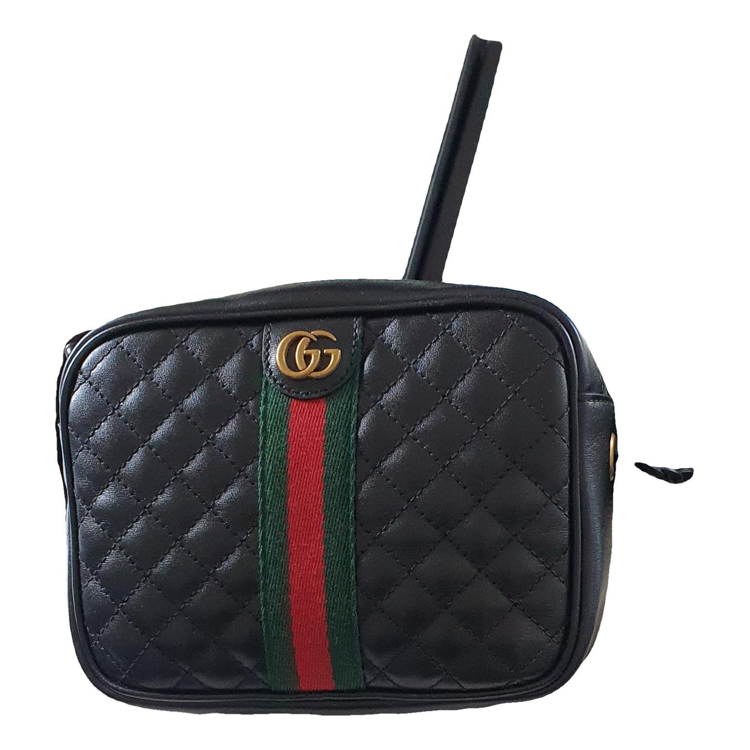 Webby Bee leather crossbody bag