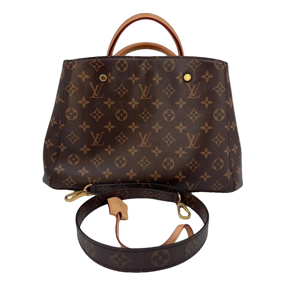 Louis Vuitton Montaigne leather handbag