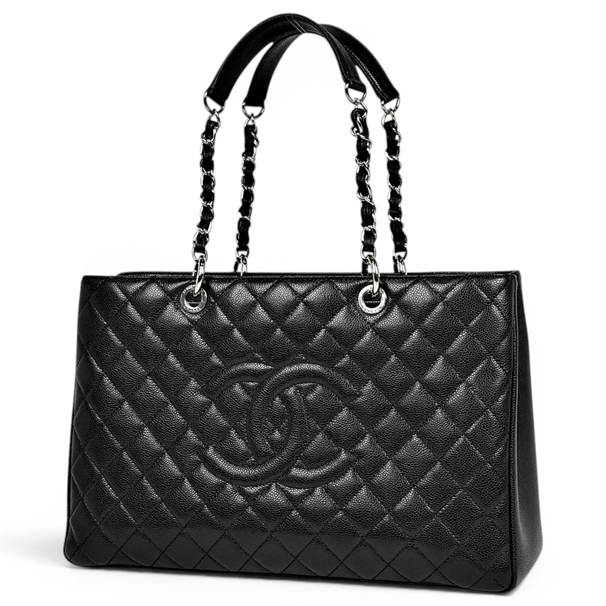 Leather tote