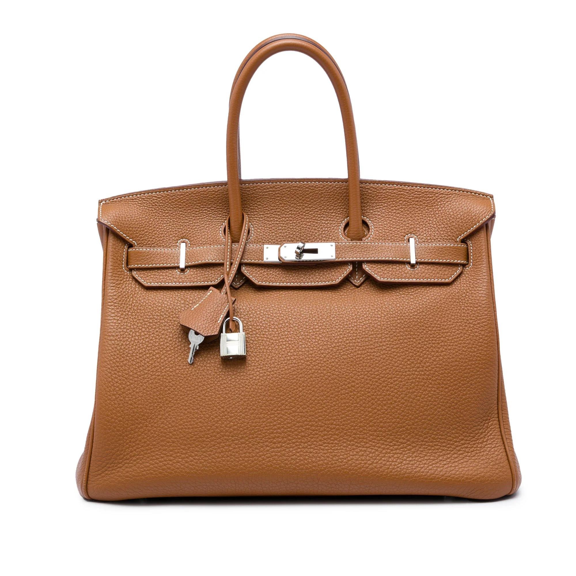 Birkin Shoulder pony-style calfskin handbag
