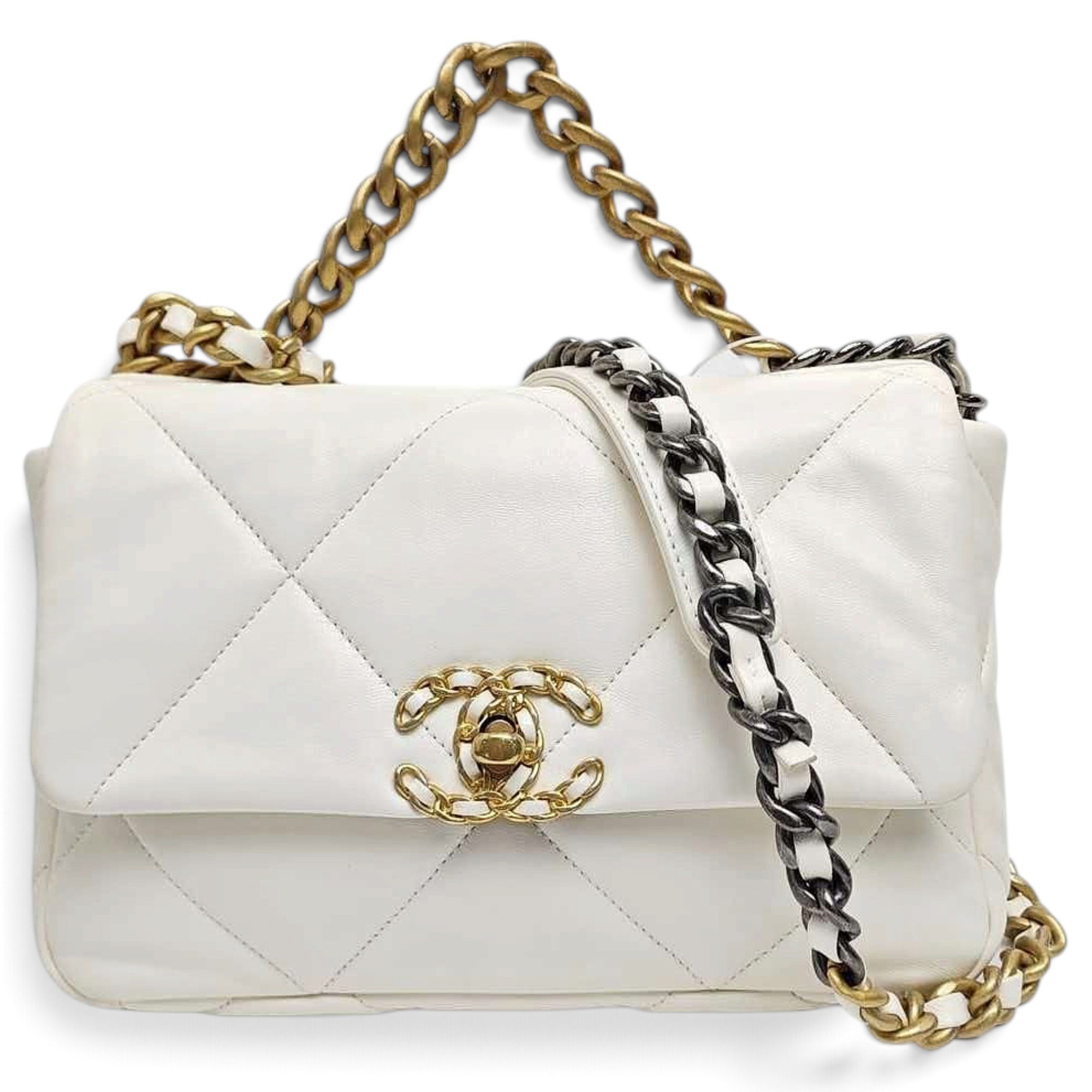Chanel 19 leather handbag