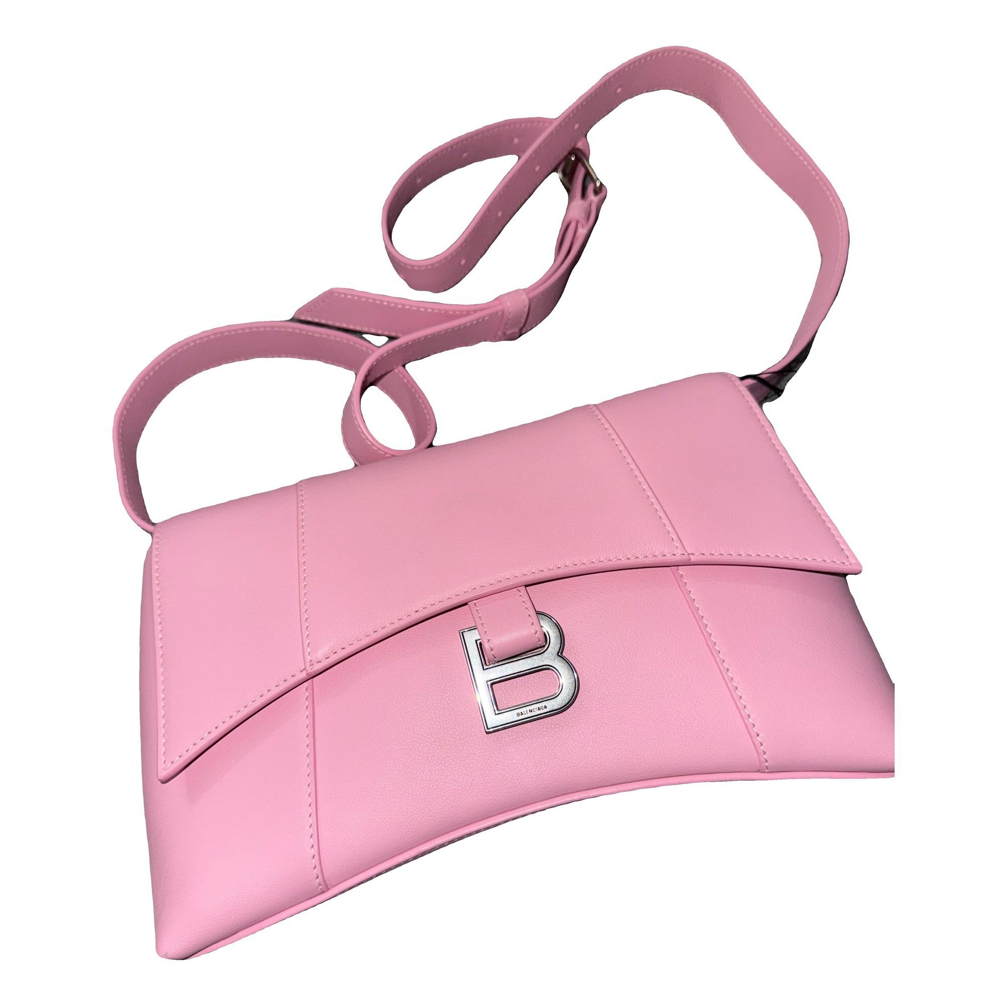 B leather handbag