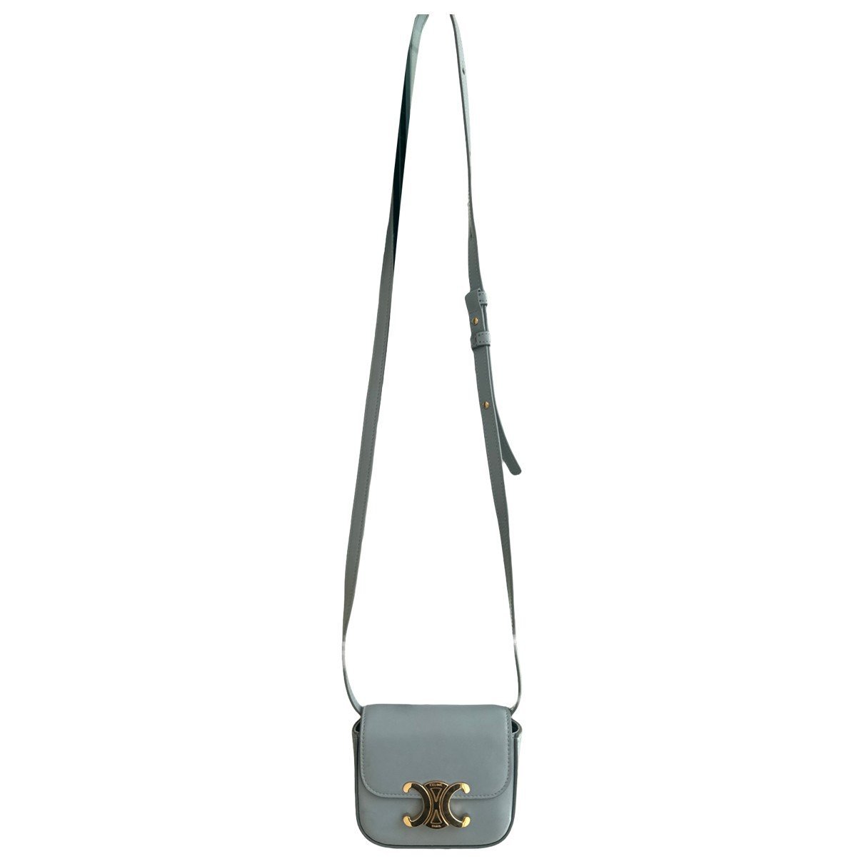 Triomphe leather crossbody bag