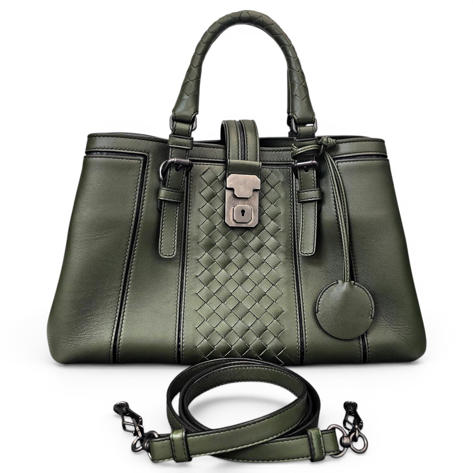 Bottega Veneta Roma leather tote