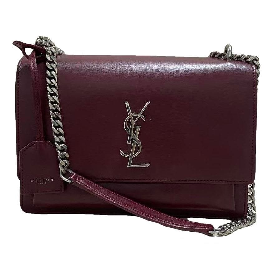 Sunset leather crossbody bag
