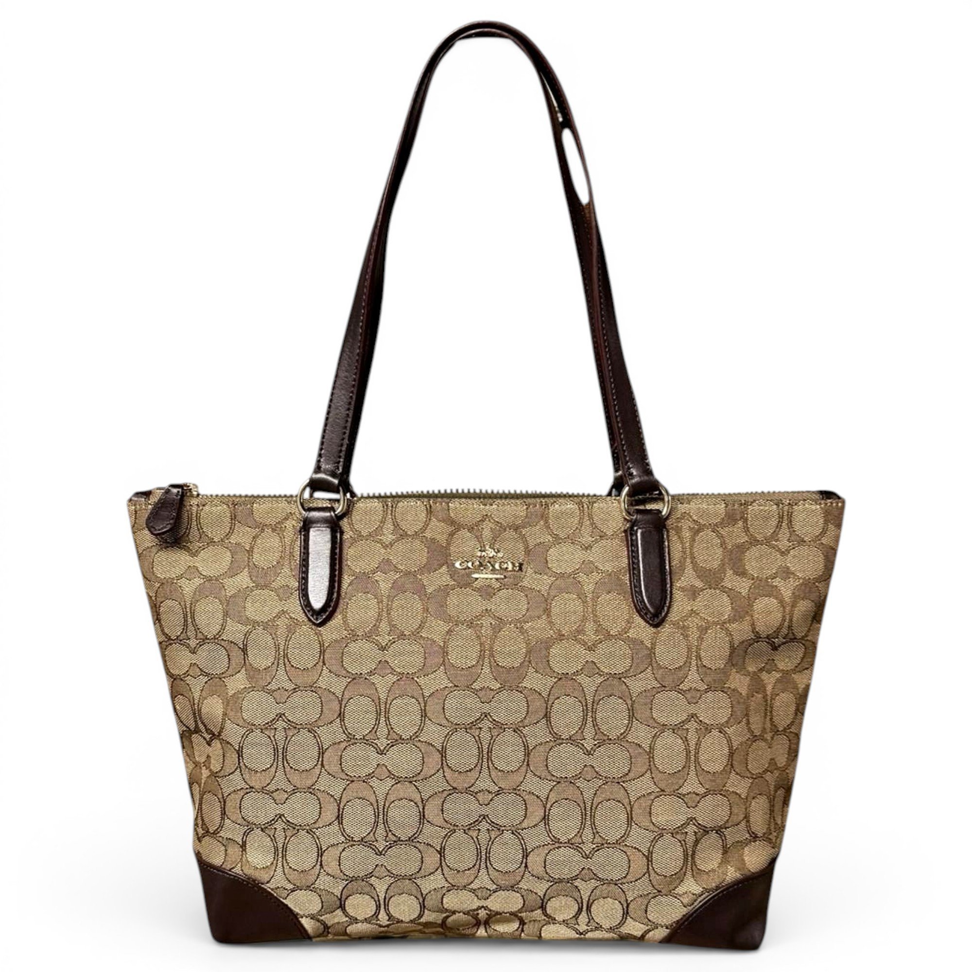 CITY ZIP TOTE cloth tote