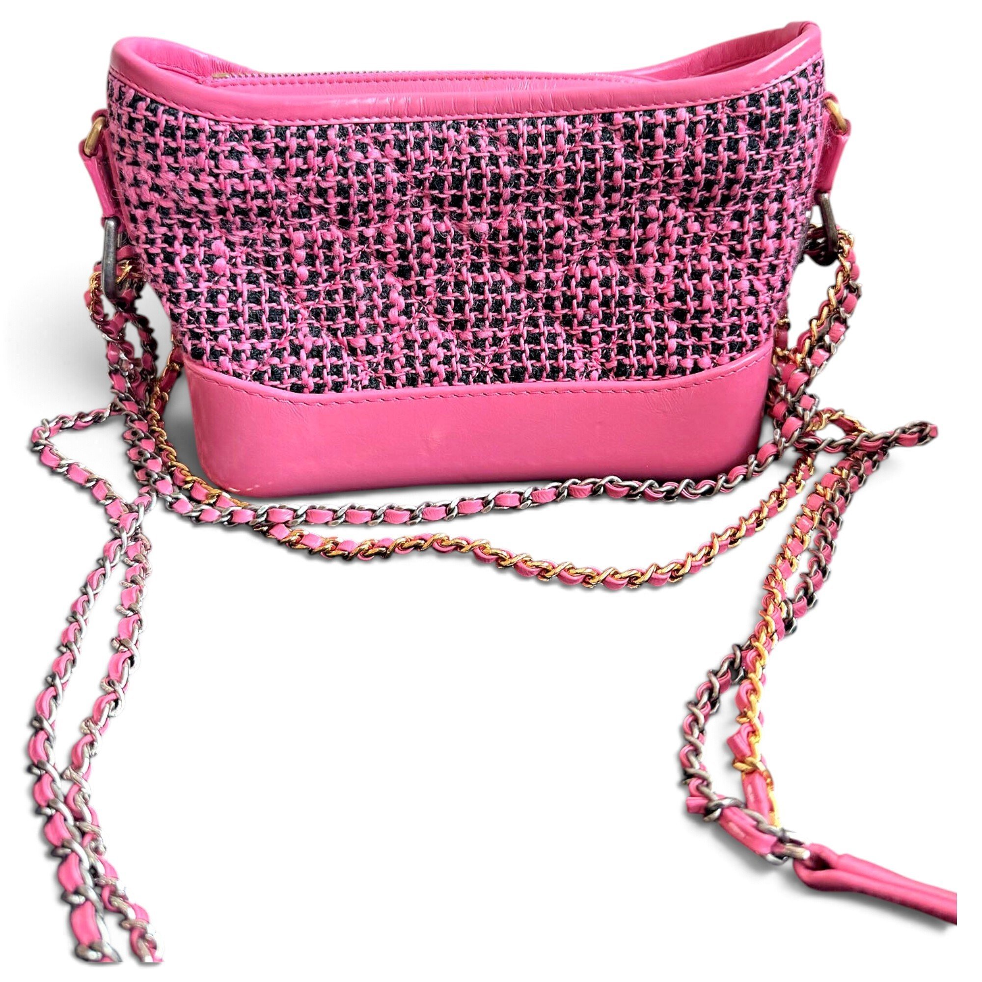 Gabrielle tweed crossbody bag