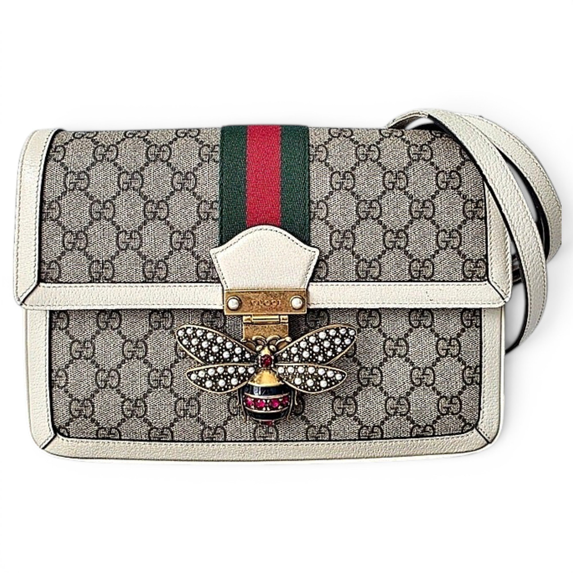 Queen Margaret leather crossbody bag
