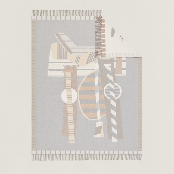 Naturel Patchwork Saddle Blanket