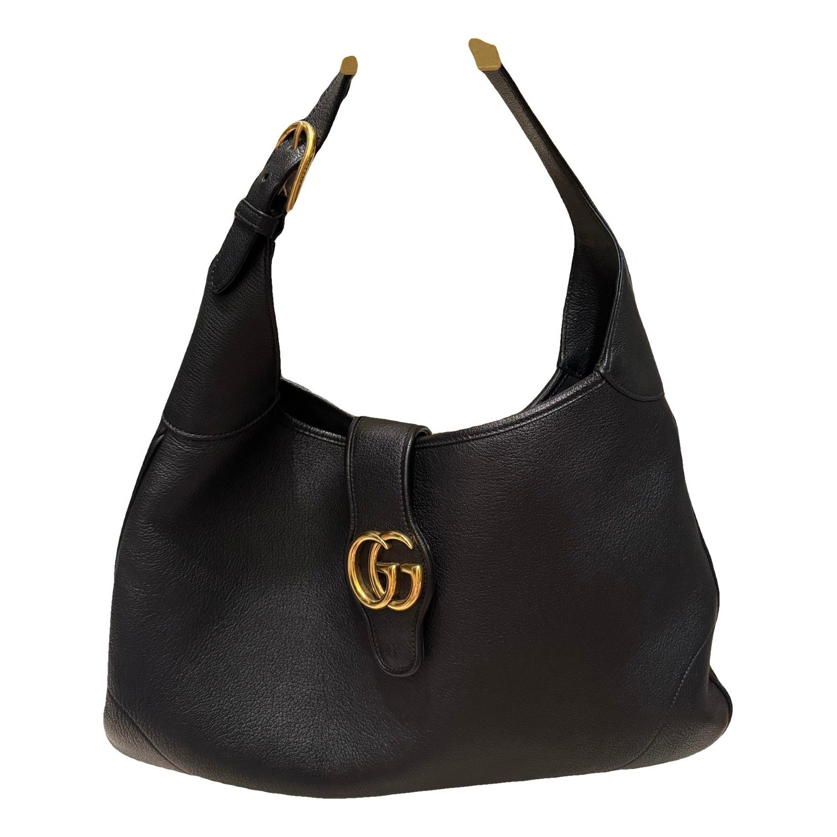 Hobo leather handbag