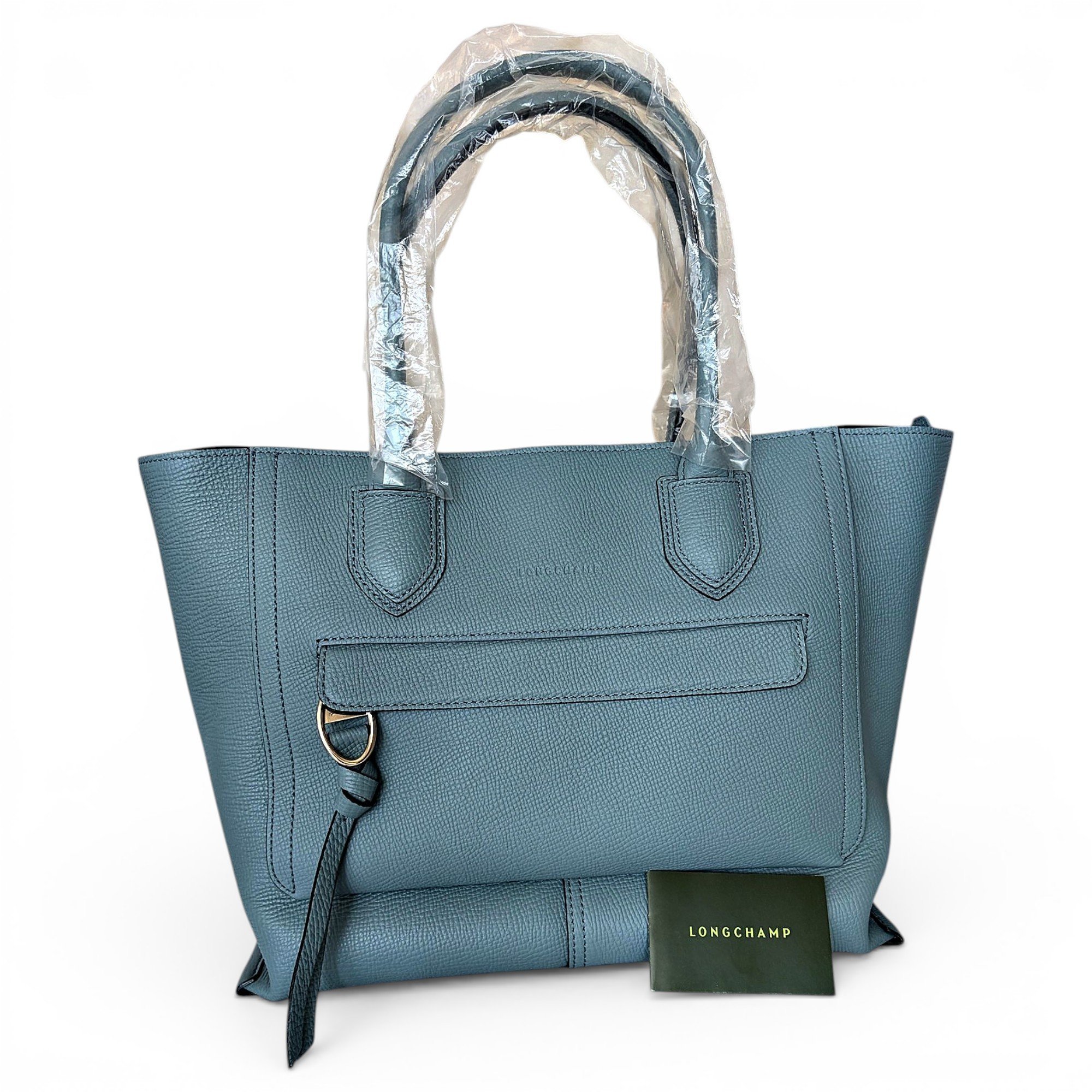 Leather tote