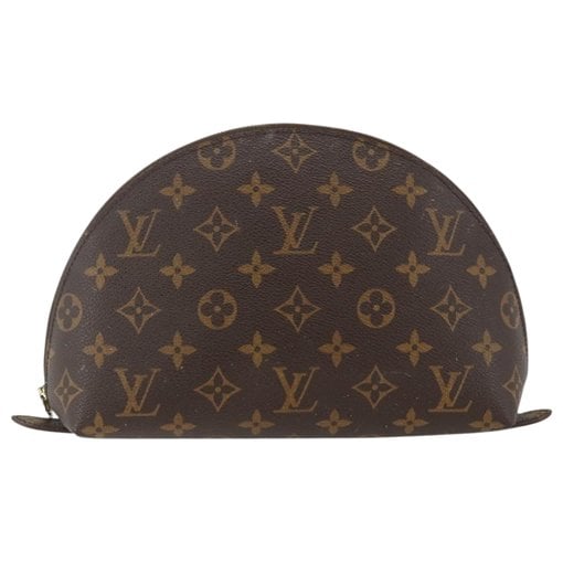 Leather vanity case