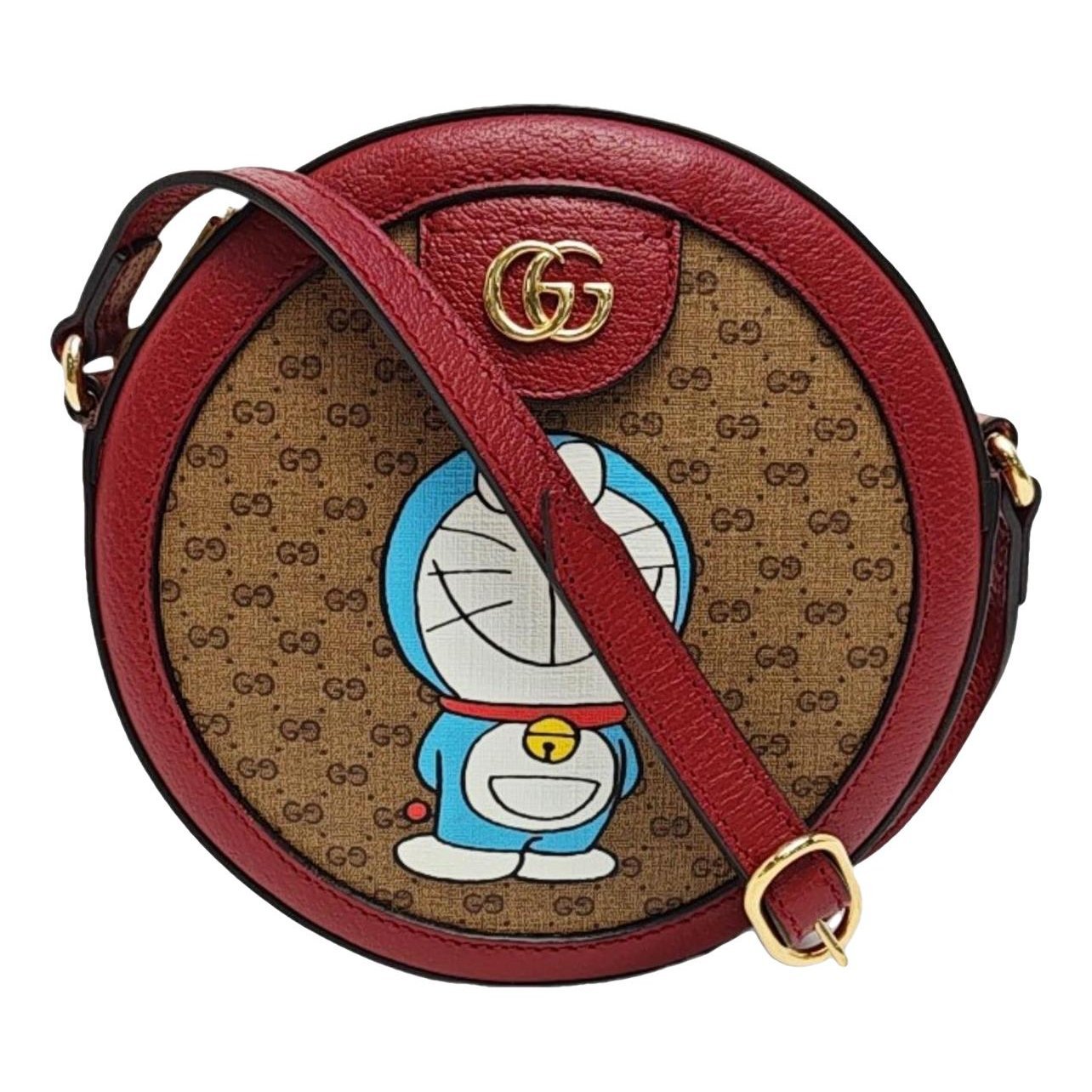 GG Marmont Circle cloth crossbody bag