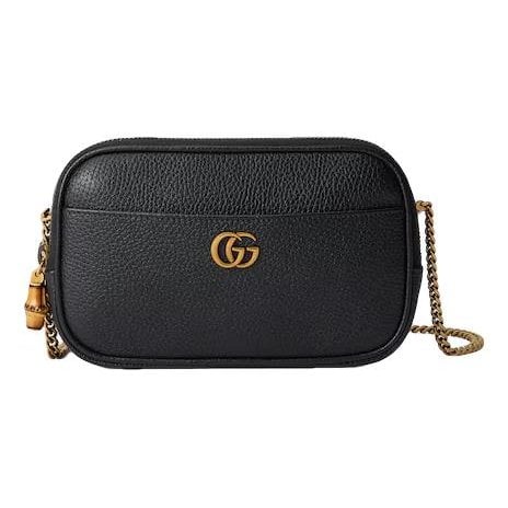 Bamboo leather handbag