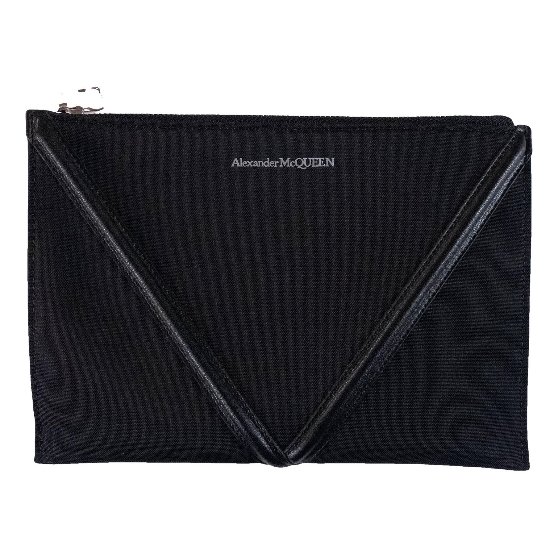 Alexander McQueen Cloth clutch bag