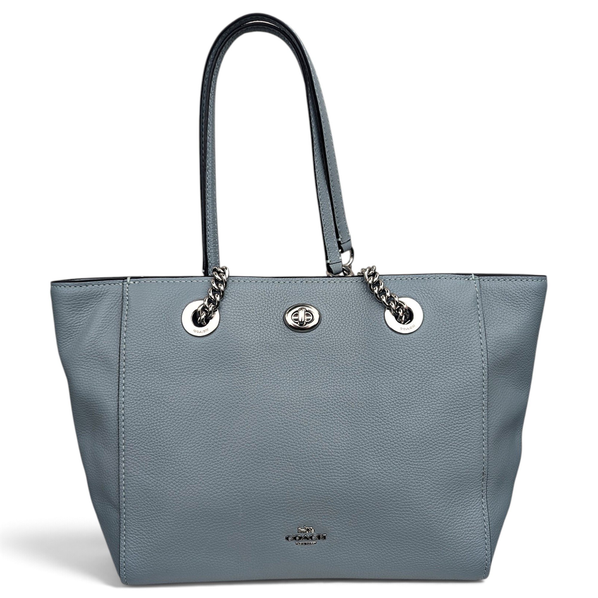 Leather tote